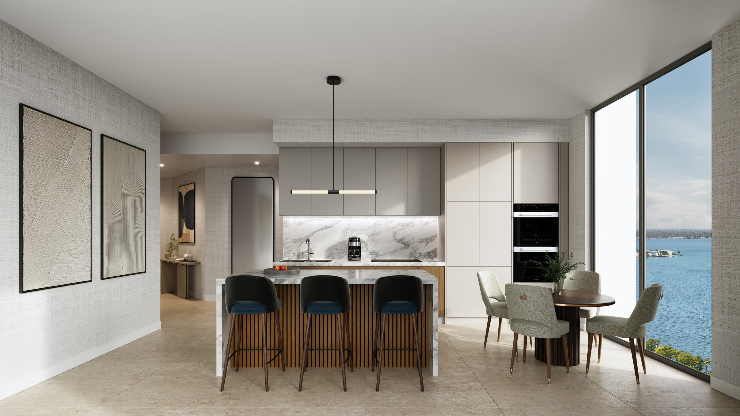 SHOMA NBV – COCINA DE UNIDAD DE 3 HABITACIONES